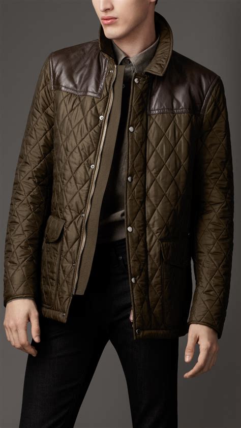 burberry winter jacket men|burberry denim jacket men's.